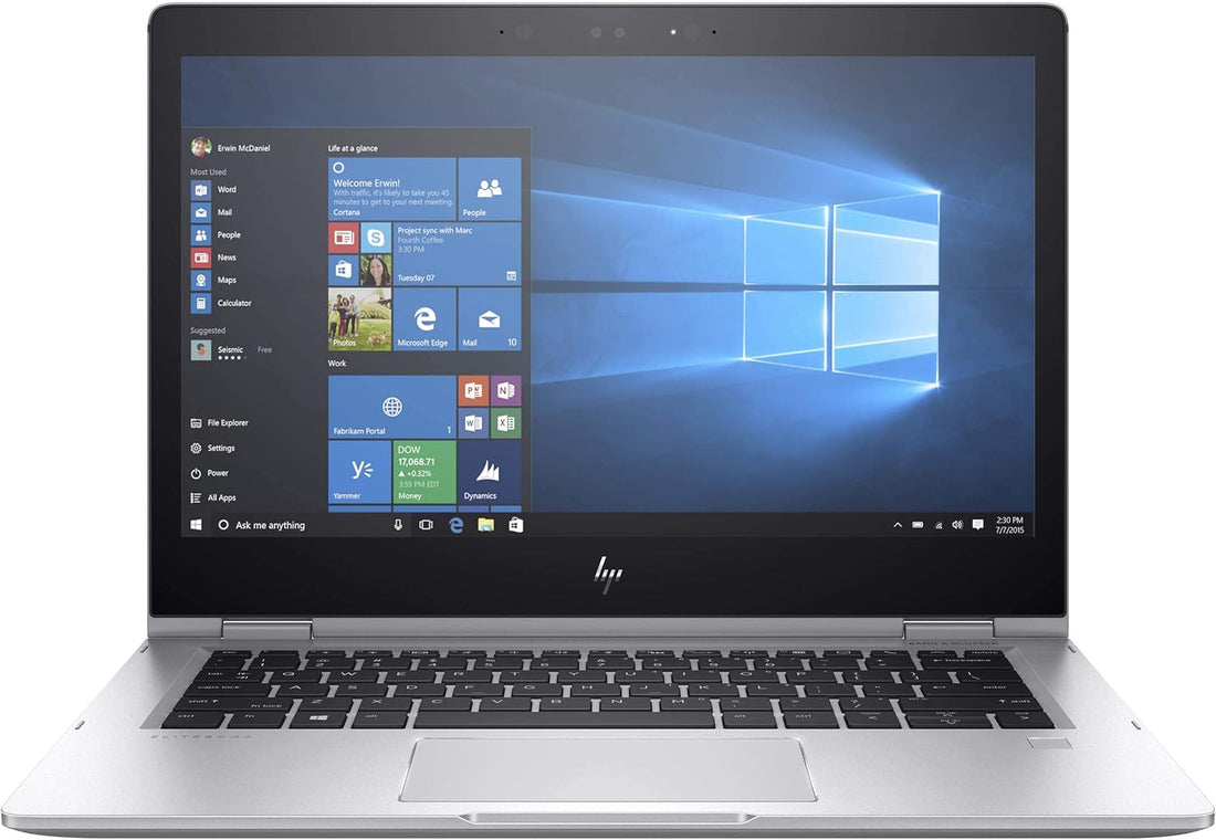 HP EliteBook x360 1030 G2 | Core i7 7th Gen | 16GB RAM | 256GB SSD | 13.3” FHD Touchscreen | 2-in-1 Convertible Laptop